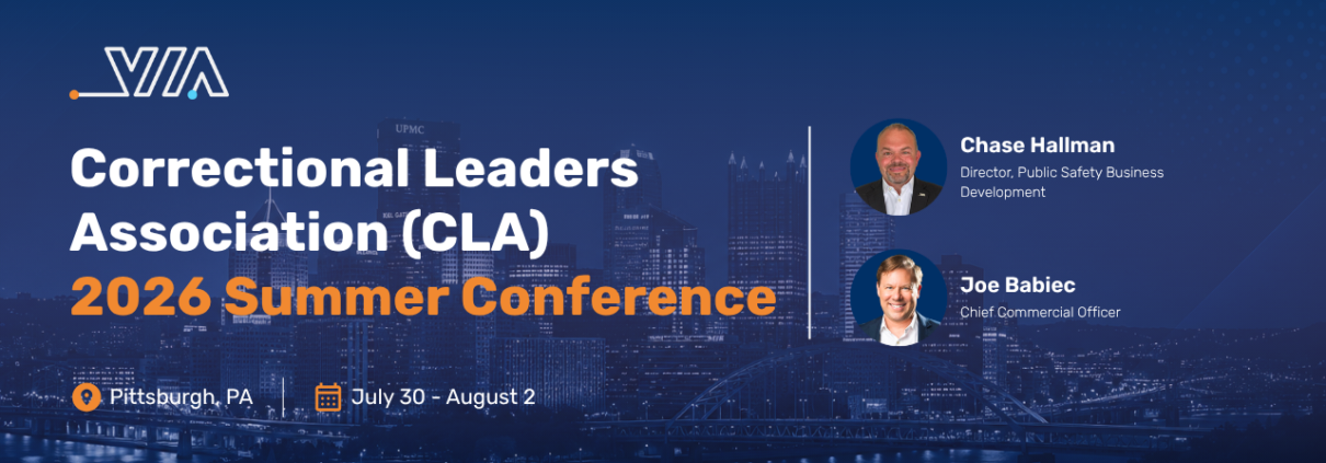 VIA leadership to attend the Correctional Leaders Association (CLA) 2026 Summer Conference