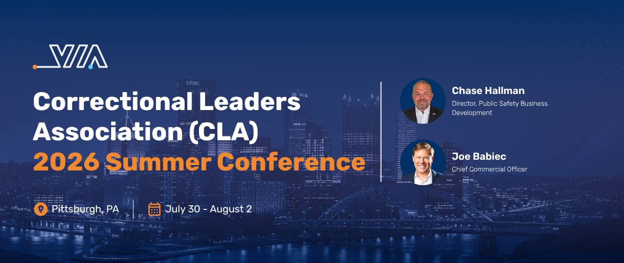 VIA leadership to attend the Correctional Leaders Association (CLA) 2026 Summer Conference
