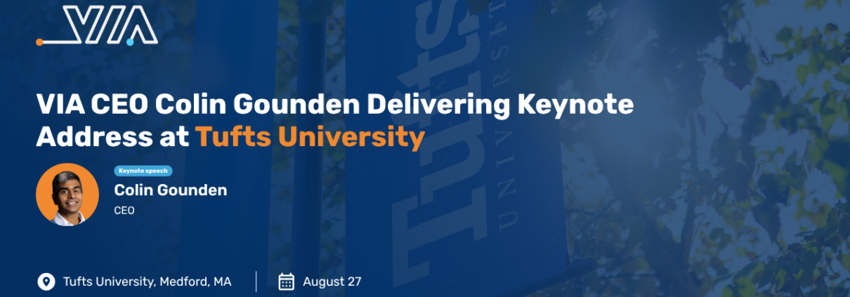 VIA CEO Colin Gounden to deliver keynote address at Tufts University-thumbnail